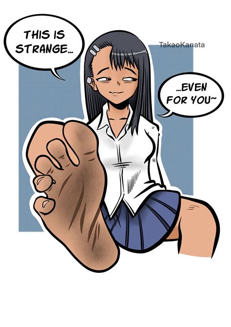I put my. . Feet job anime